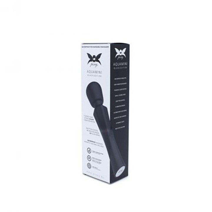 Masajeador Wand Pixey Aquamani Negro
