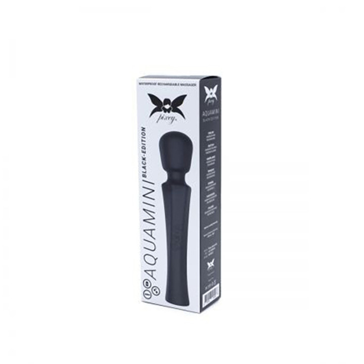 Masajeador Wand Pixey Aquamani Negro