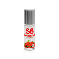 S8 Lubrifiant à Base d'Eau Fraise 125 ml