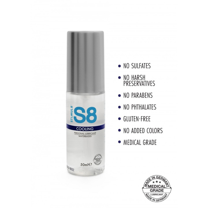 S8 Lubrifiant Base Eau Ef. Froid 50 ml