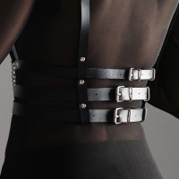 Harnais Corset Détail Chaînes