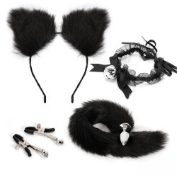 Set Cosplay BDSM de 4 piezas 