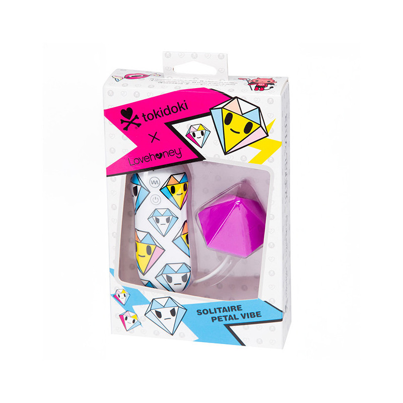 Diamond Clitoral Vibrator Morado