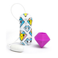 Diamond Clitoral Vibrator Morado