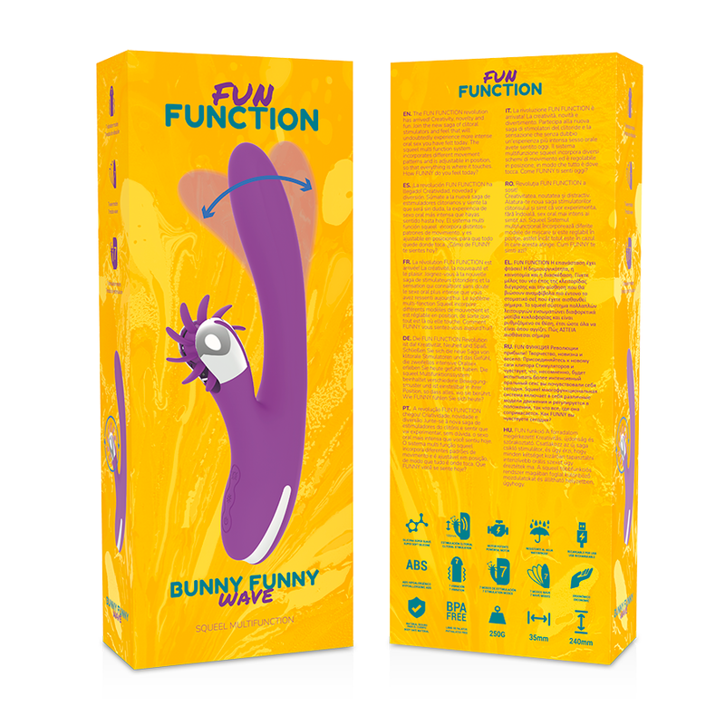 Bunny Funny Wave Vibrador rotador