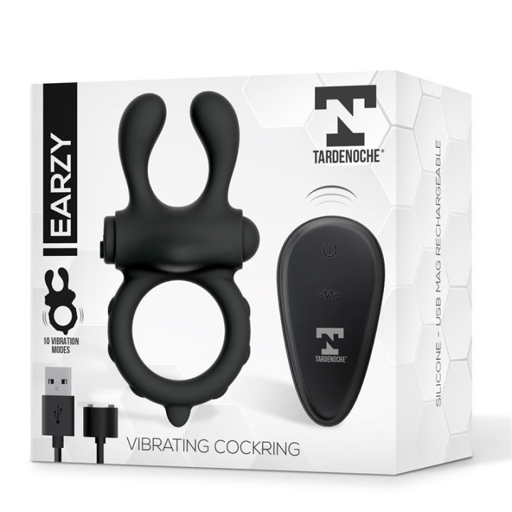 Earzy Anneau Vibrant avec Télécommande