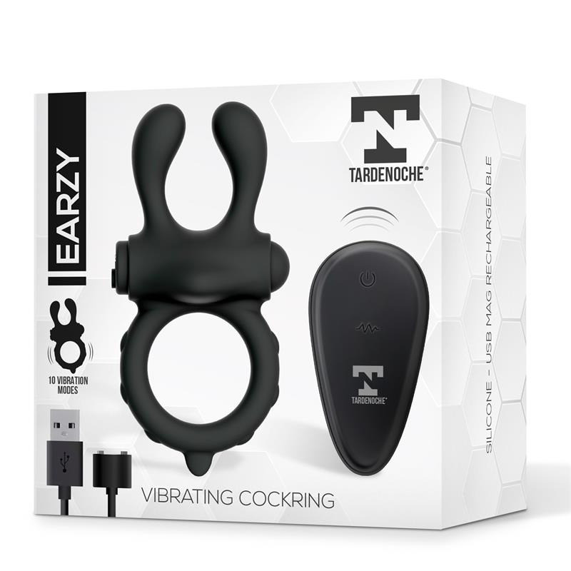 Earzy Anneau Vibrant avec Télécommande