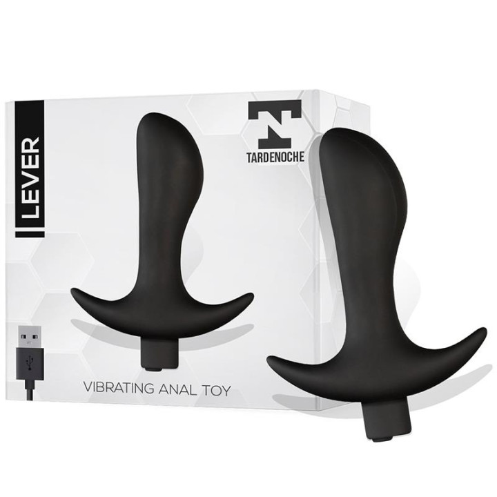 Lever Plug Anal con Vibración
