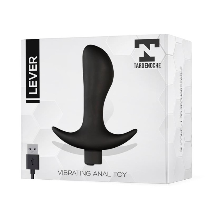 Lever Plug Anal con Vibración