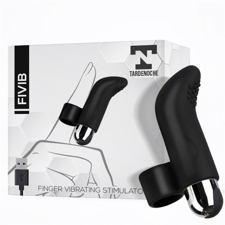 Fivib Stimulateur de Doigt Noir
