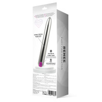 Renee Vibromasseur 18,5 cm Argent