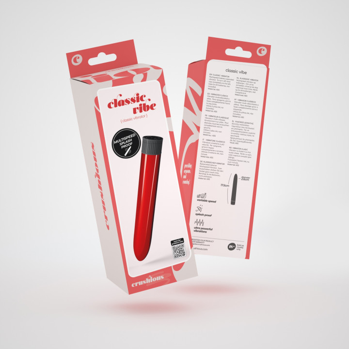 Vibromasseur Classic Vibe Rouge