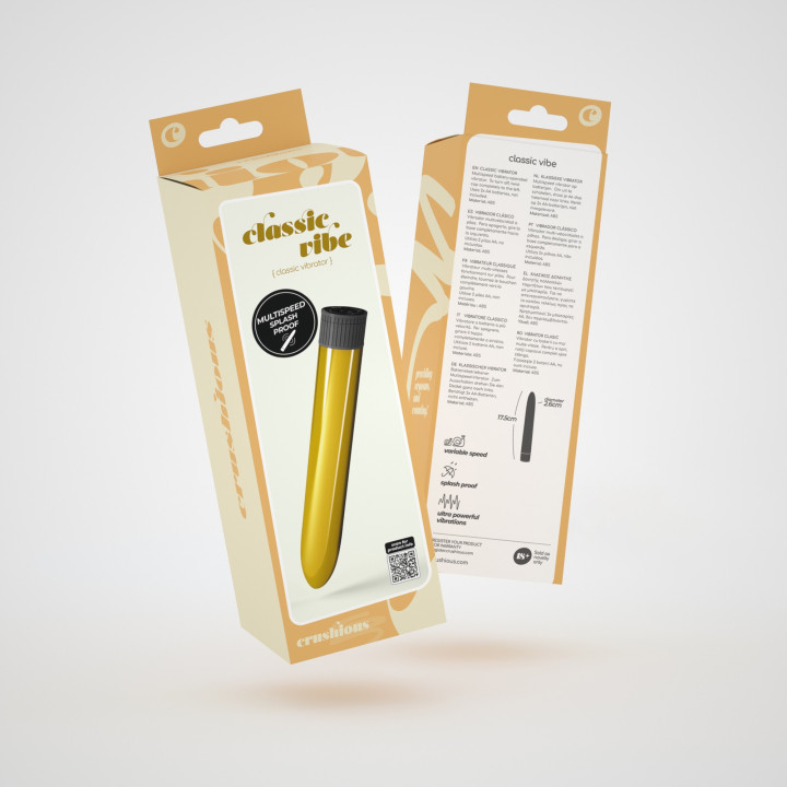 Vibromasseur Classic Vibe Doré