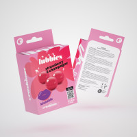 Lubbies Boules d'Huile Embrassables Fraise et Champagne