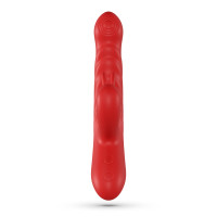 Lapin Vibrador Conejo con Empuje Rojo