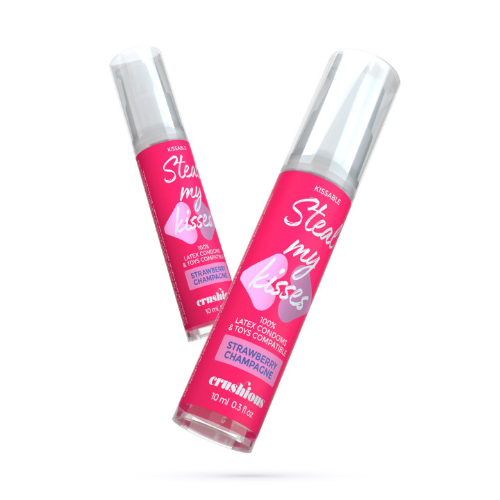 Gel Steal My Kisses Saveur Fraise et Champagne 10 ml