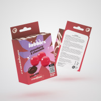 Lubbies Boules d'Huile Embrassables Fraise et Chocolat