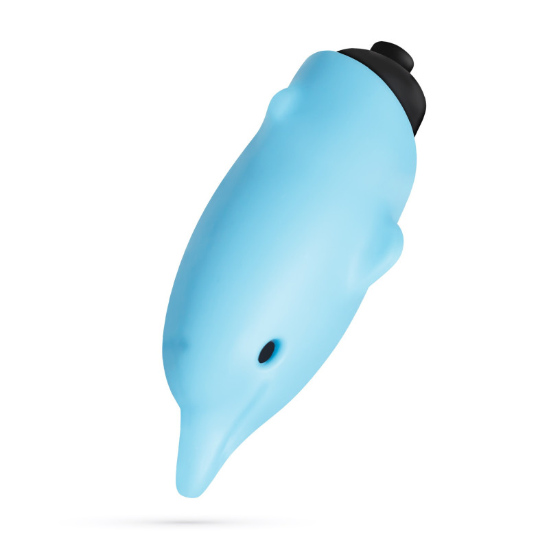 O-Pet Dauphin avec Balle Vibrante Bleue