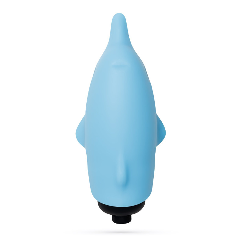 O-Pet Dauphin avec Balle Vibrante Bleue