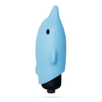 O-Pet Dauphin avec Balle Vibrante Bleue
