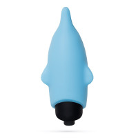 O-Pet Dauphin avec Balle Vibrante Bleue