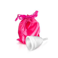 Copa Menstrual Blanca Talla L