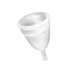 Copa Menstrual Blanca Talla L