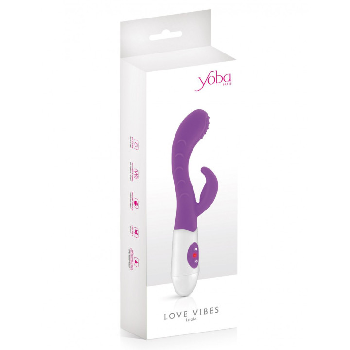 Vibromasseur Rabbit Leola Violet