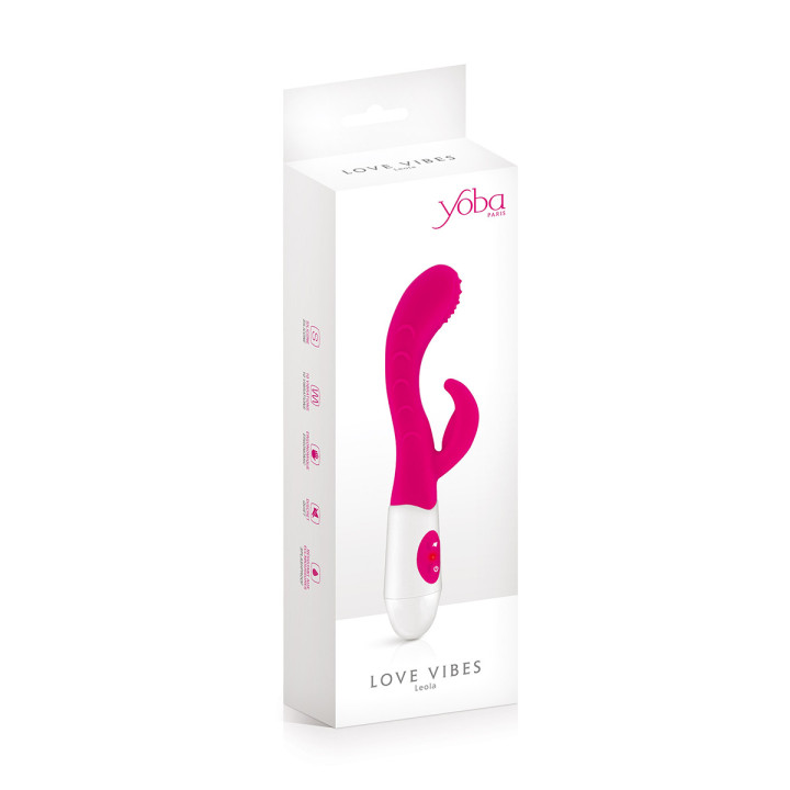 Vibromasseur Rabbit Leola Rose