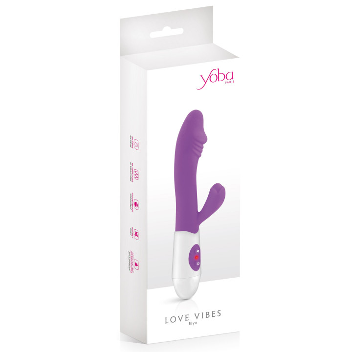 Vibromasseur Rabbit Elya Violet