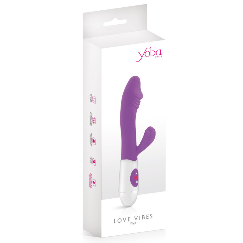 Vibromasseur Rabbit Elya Violet