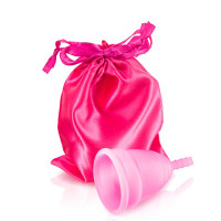 Coupe Menstruelle Rose Taille S