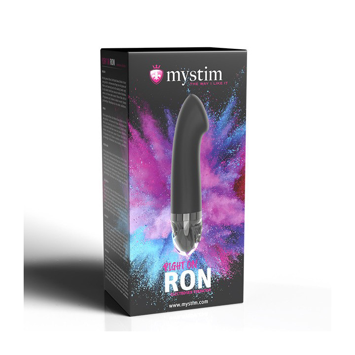 Right on Ron Estimvibrador Negro