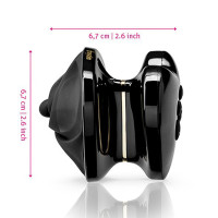 Heart’s Desire Estim Layonvibrator Negro