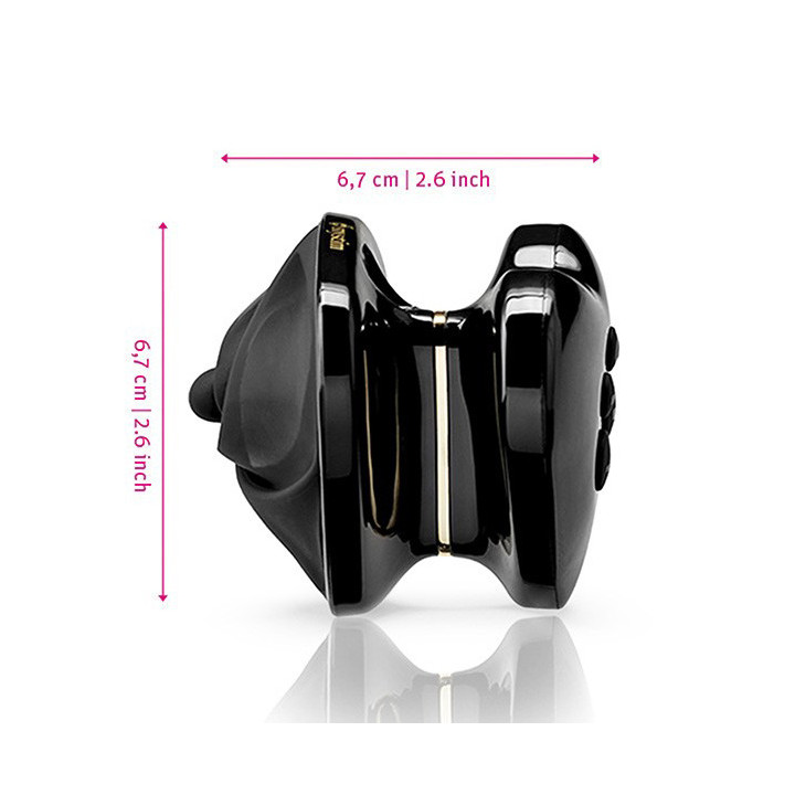 Heart’s Desire Estim Layonvibrator Negro