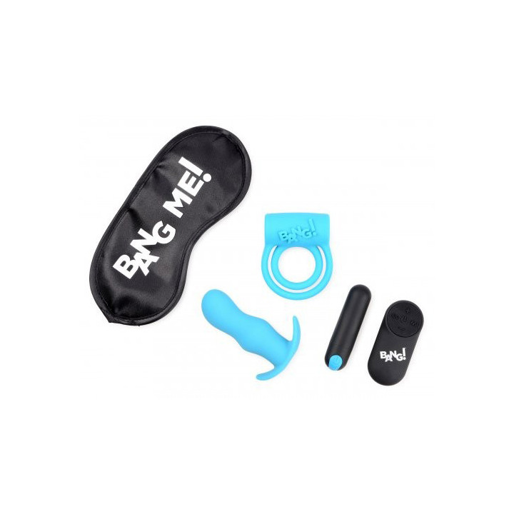 Kit Duo Blast USB avec Télécommande Bleu