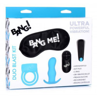 Kit Duo Blast USB avec Télécommande Bleu