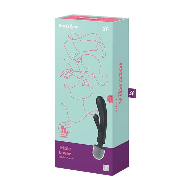 Satisfyer Triple Lover Gris