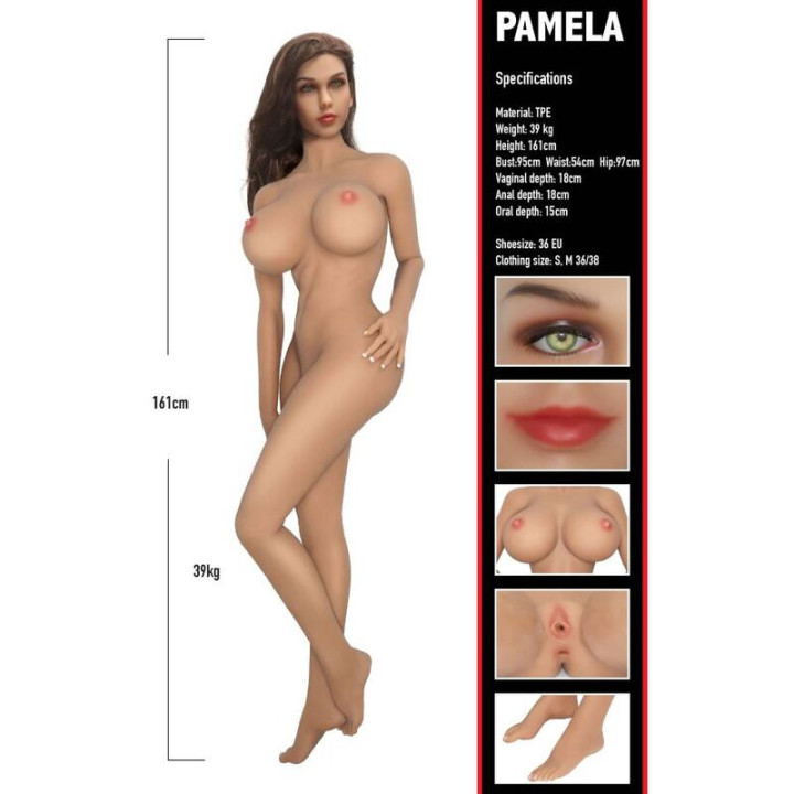 Muñeca Realista Pamela
