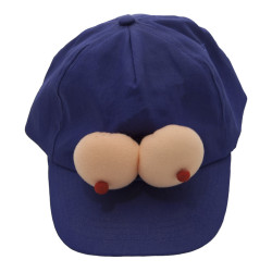 Casquette Bleue Seins