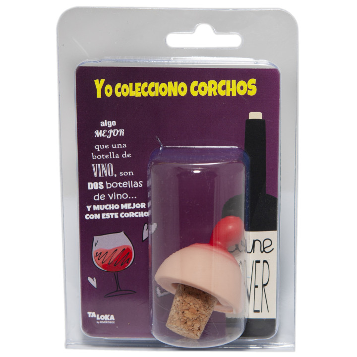 Blister Tapón Corcho Teta