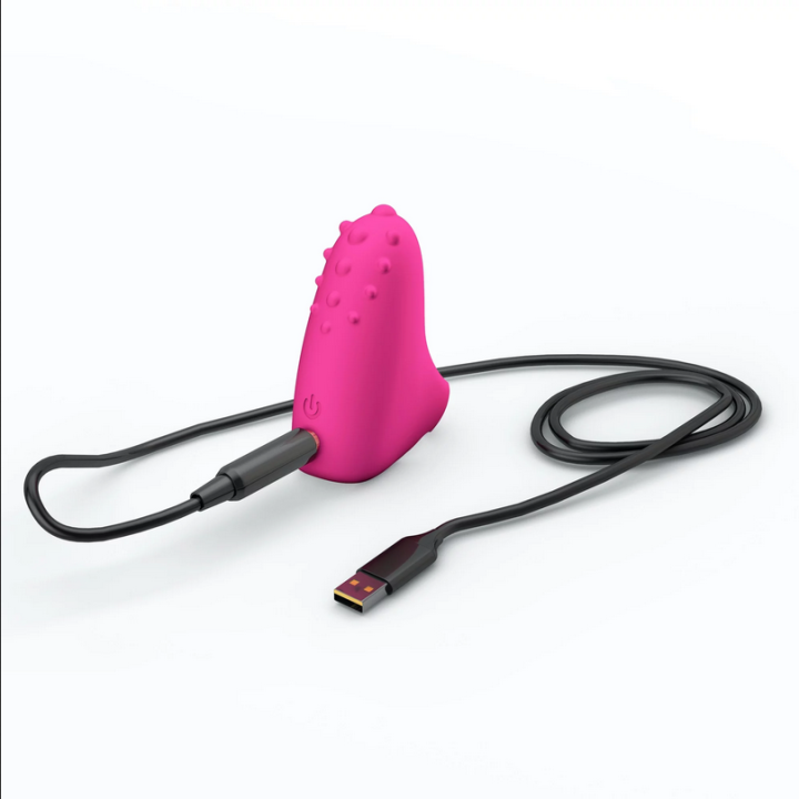 Vibromasseur de Doigt Magic Finger Rose