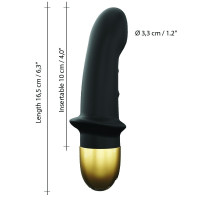 Vibromasseur Mini Lover Noir-Or