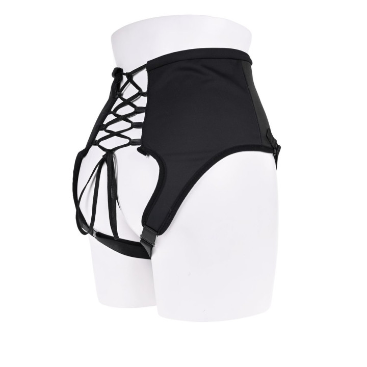 High Waisted Corset Strap On