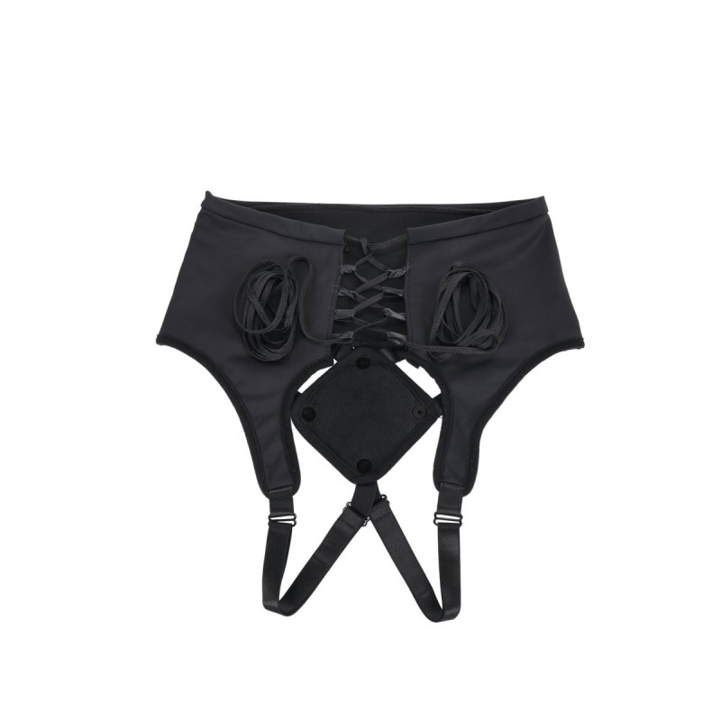 High Waisted Corset Strap On