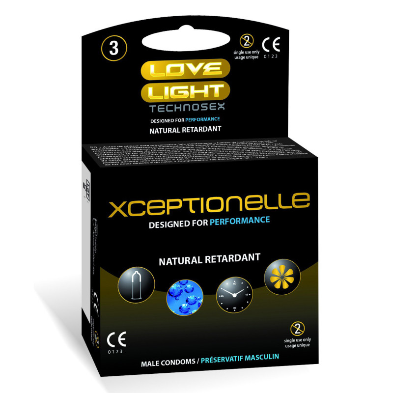 Préservatifs Xceptionelle Prolong 3 unités