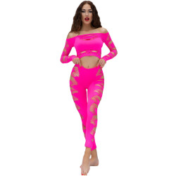 CR 4632 Top & Pantalon Fucsia