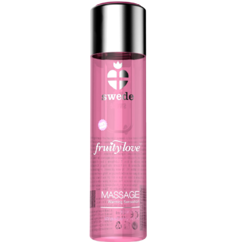 Aceite Efecto Calor Fresas con Champagne 120 ml