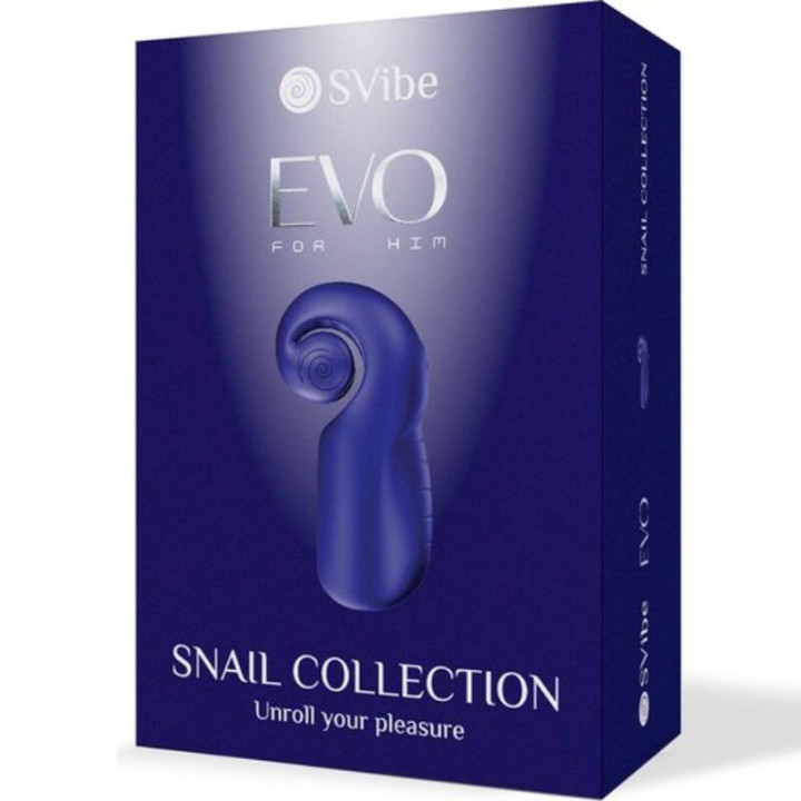 Evo Masturbateur Masculin Bleu Foncé