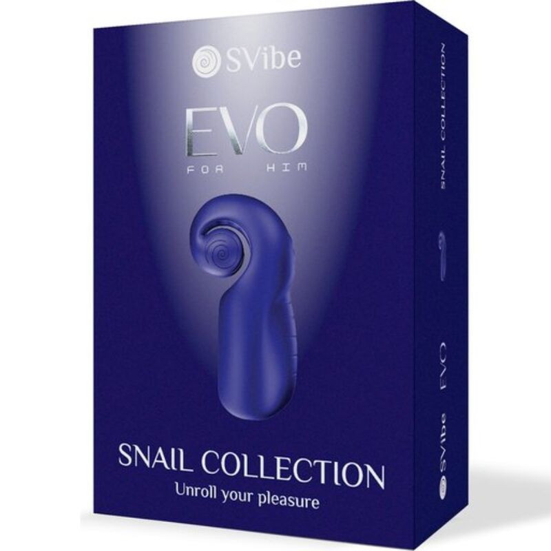 Evo Masturbateur Masculin Bleu Foncé